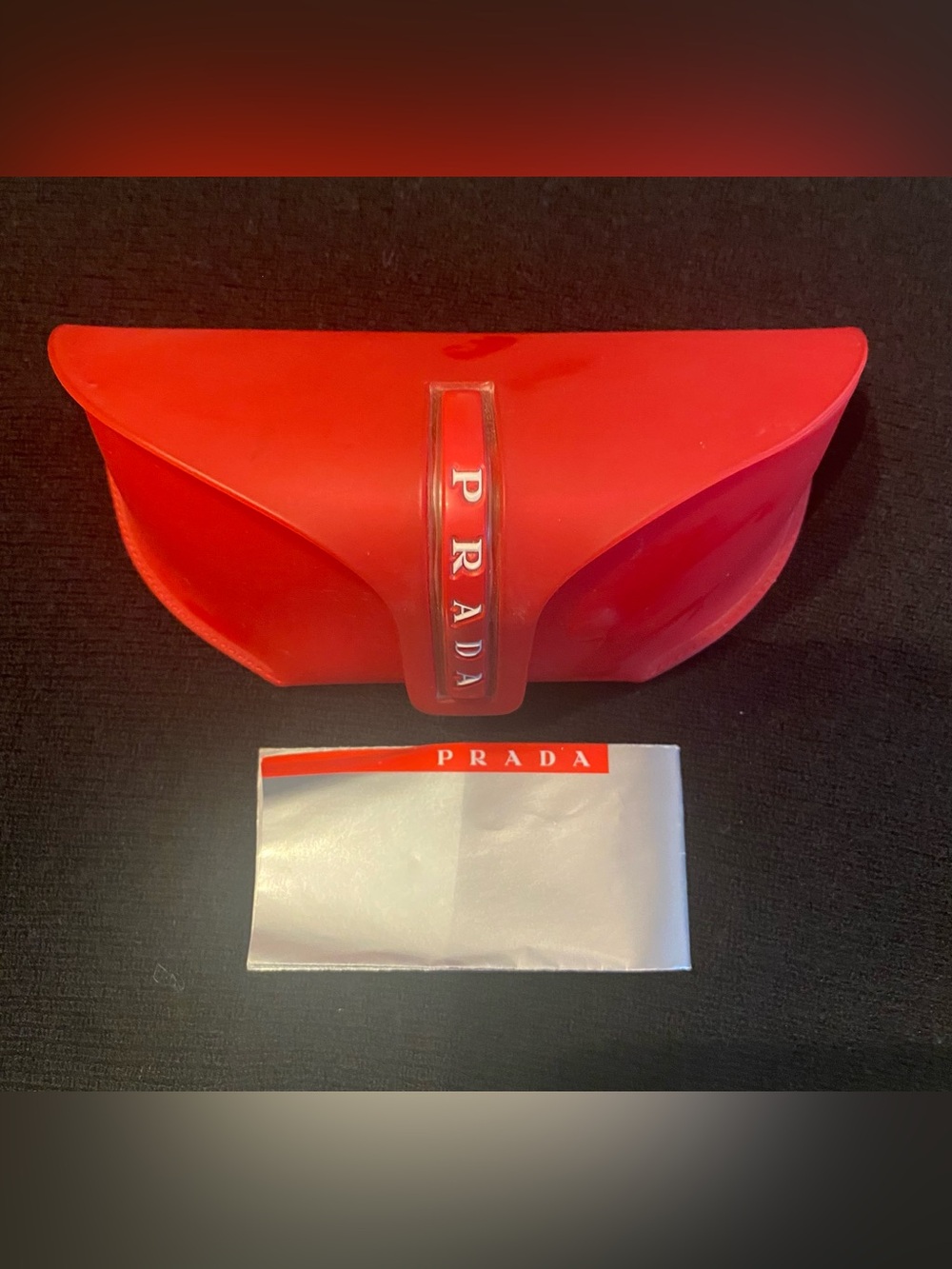 Vintage Prada Sport Linea Rossa Red
Sunglasses Case